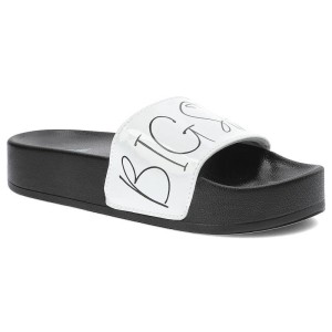 Białe Klapki Big Star Modne Buty Na Lato