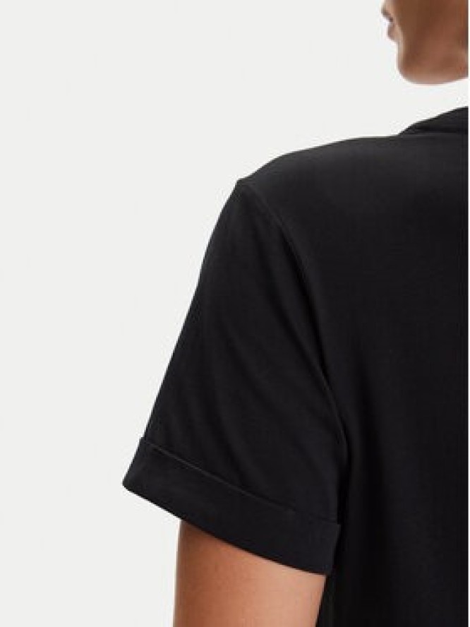 Liu Jo Sport T-Shirt TF5163 JS923 Czarny Regular Fit