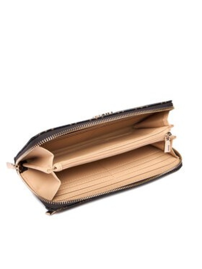 Guess Portfel Carrie Logo Slg SWGP98 98146 Brązowy