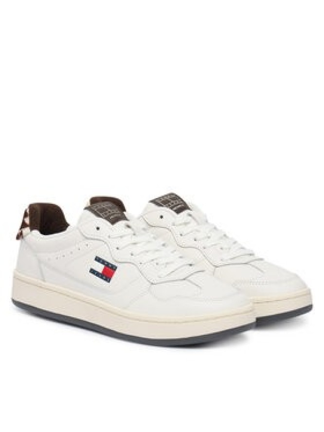 Tommy Jeans Sneakersy Archive '98 Calf Hair Tab EN0EN03002 Écru