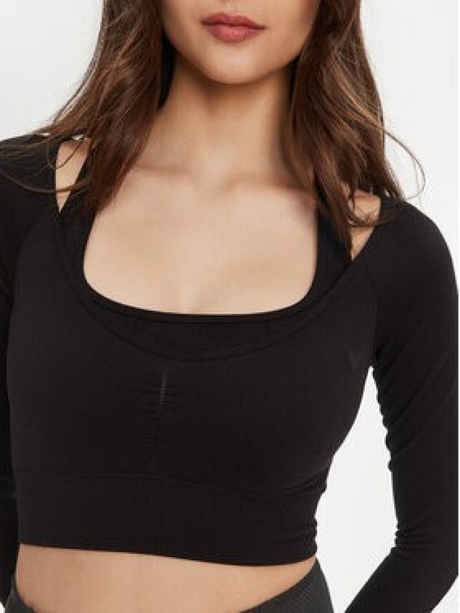 Guess Bluzka V5YP06 Z3OA0 Czarny Slim Fit
