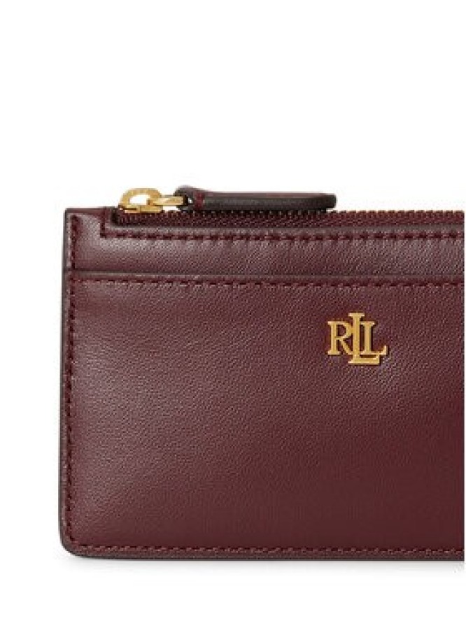 LAUREN RALPH LAUREN Portfel 432P10421010 Bordowy