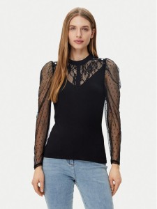 Morgan Bluzka 251-TSAGE Czarny Regular Fit