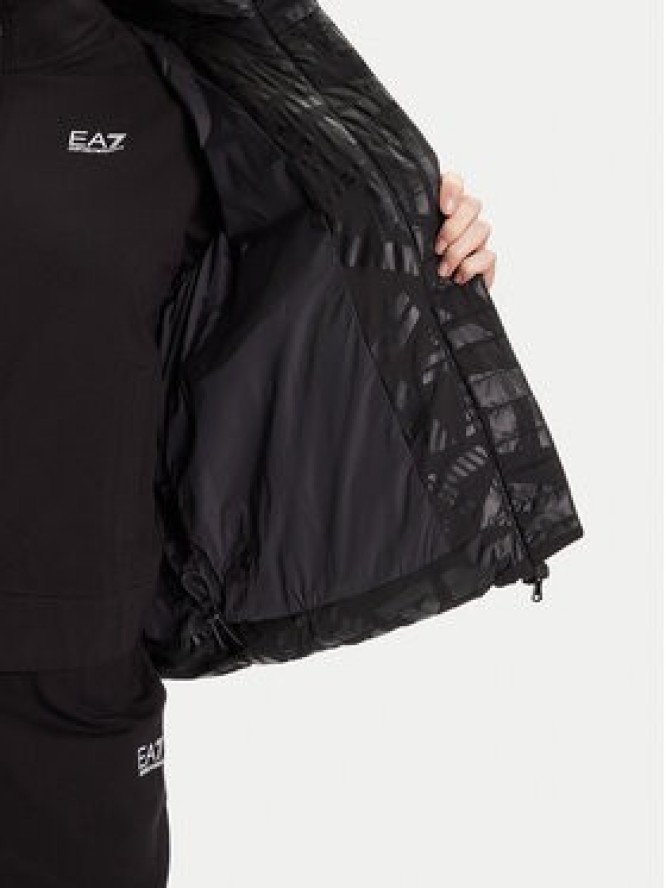 EA7 Emporio Armani Kurtka zimowa 7W000654 AF16408 FC202 Czarny Regular Fit