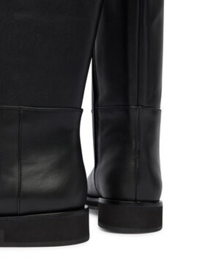 Calvin Klein Kozaki Formal Utk Boot Lth HW0HW02599 Czarny