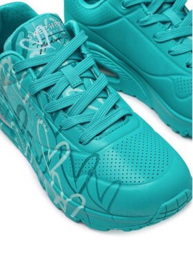 Skechers Sneakersy 155507/TEAL Zielony