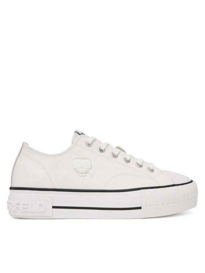 KARL LAGERFELD Trampki Kampus Max KL60426 Biały