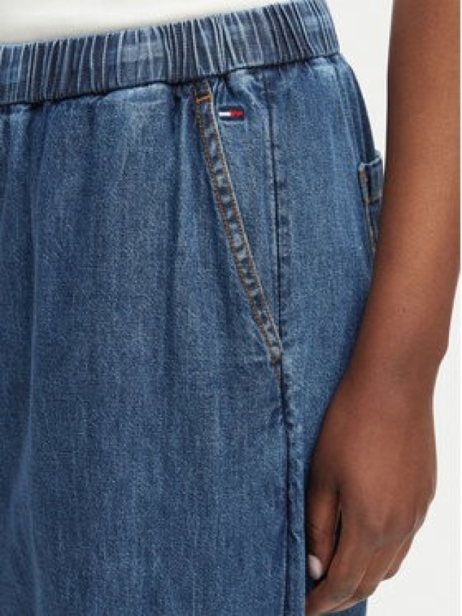 Tommy Jeans Jeansy DW0DW23008 Niebieski Wide Leg