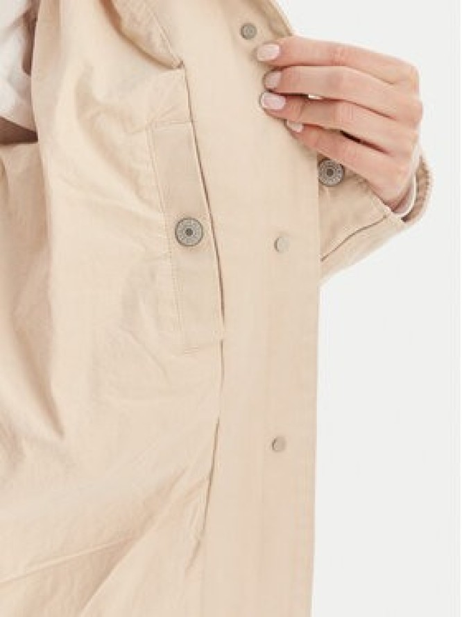 Tommy Jeans Kurtka przejściowa Distressed Chore DW0DW22599 Beżowy Relaxed Fit