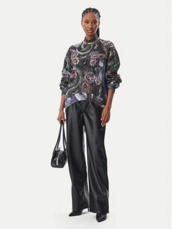 Just Cavalli Bluza 81PAIE23 CF102 Szary Regular Fit