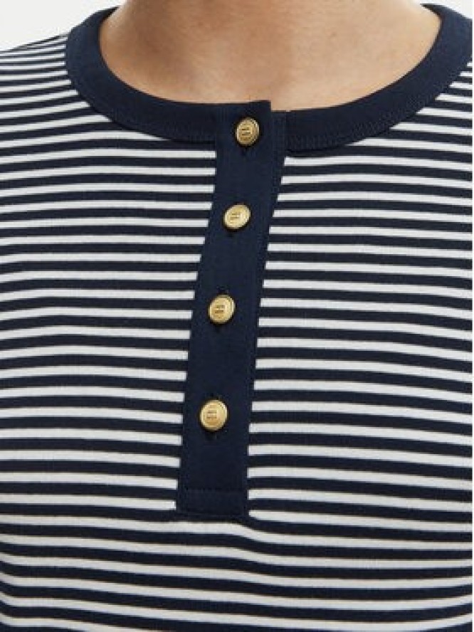 Tommy Hilfiger Bluzka WW0WW49629 Niebieski Slim Fit