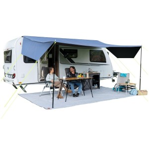 Daszek przeciwsłoneczny markiza do przyczepy kempingowej Freeway Caravan 300x240