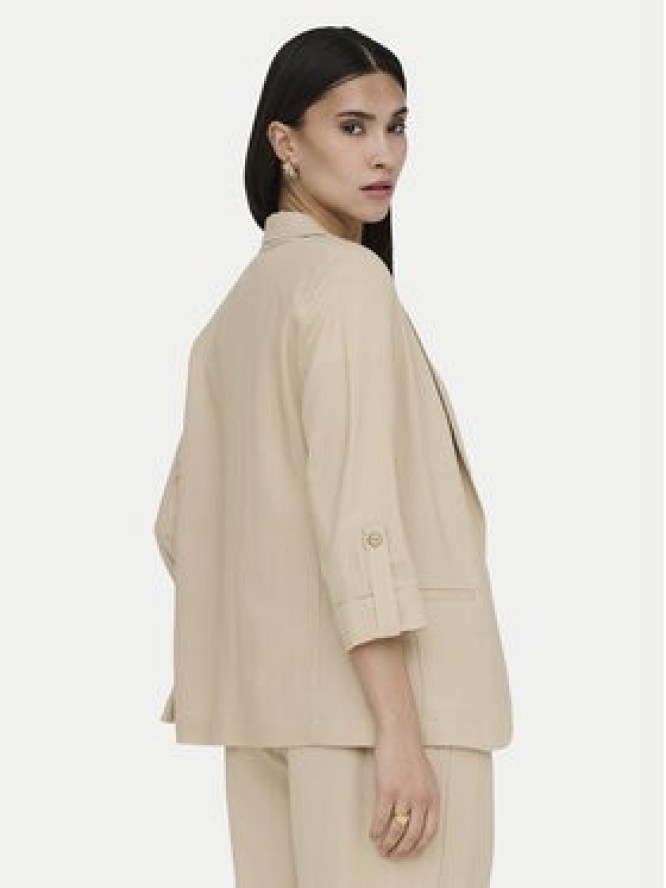 ONLY Marynarka Goa 15363727 Beżowy Regular Fit