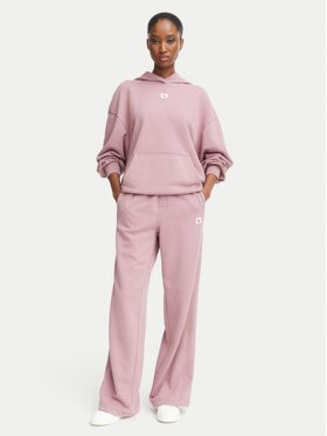 Calvin Klein Jeans Spodnie dresowe LV047H224G Różowy ciemny Wide Leg