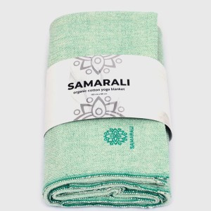 Samarali Koc do jogi z bawełny organicznej – 200 x 150 cm