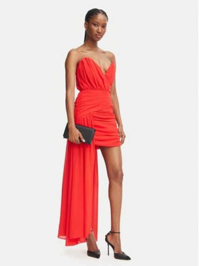 Bardot Sukienka koktajlowa Remalia 60555DB Czerwony Slim Fit