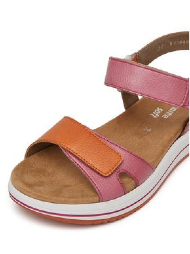 Remonte Sandały D1J57-31 Różowy