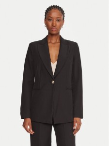 Maryley Marynarka 25IB187/M06/43NE Czarny Regular Fit