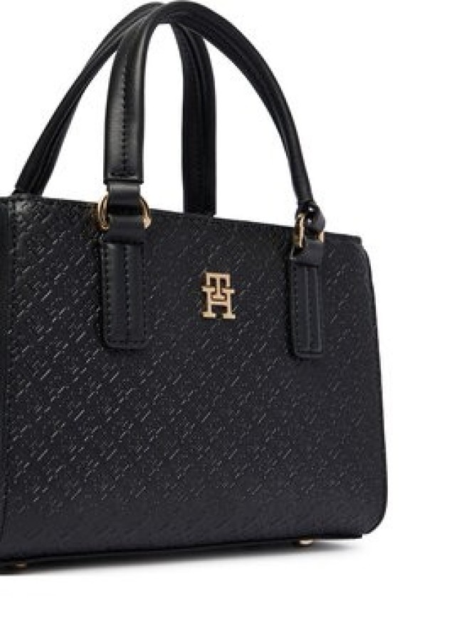 Tommy Hilfiger Torebka Th Daily Mini Tote Mono AW0AW18416 Czarny