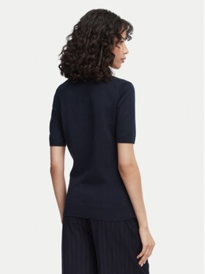 Beverly Hills Polo Club Bluzka P-SS26W-M6564-0298 Granatowy Regular Fit