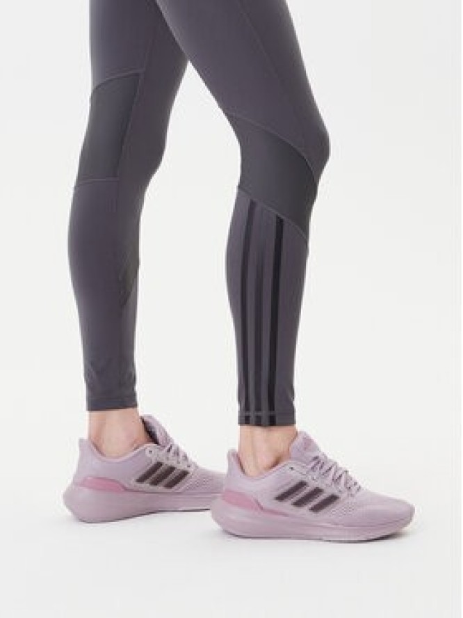 adidas Legginsy Hyperglam JN2651 Szary Slim Fit