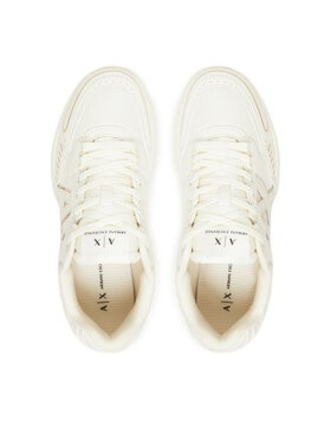 Armani Exchange Sneakersy XW002153 AF19535 MZ128 Écru
