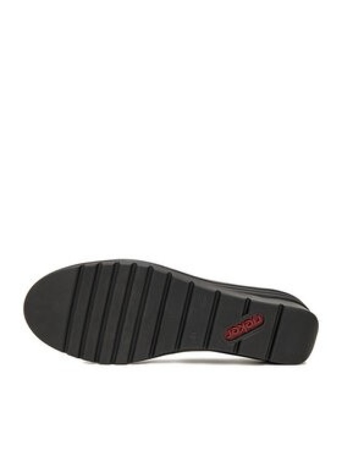 Rieker Półbuty L5351-90 Złoty