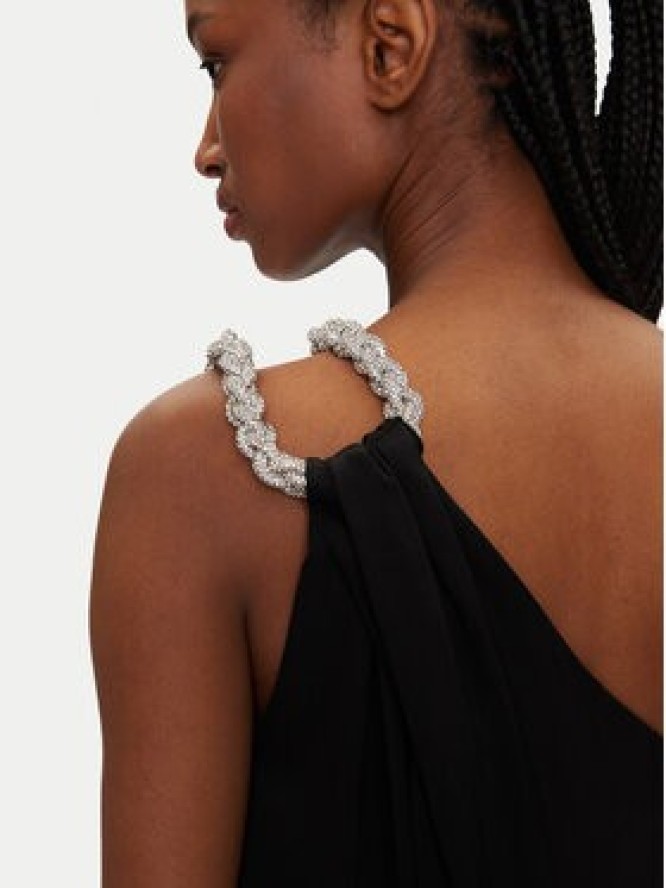 Eleh Sukienka koktajlowa ESS250050 Czarny Regular Fit