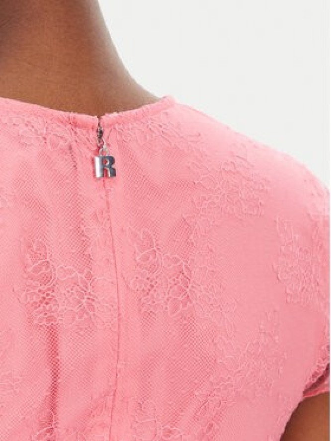 ROTATE Sukienka wieczorowa 113833551 Różowy Regular Fit