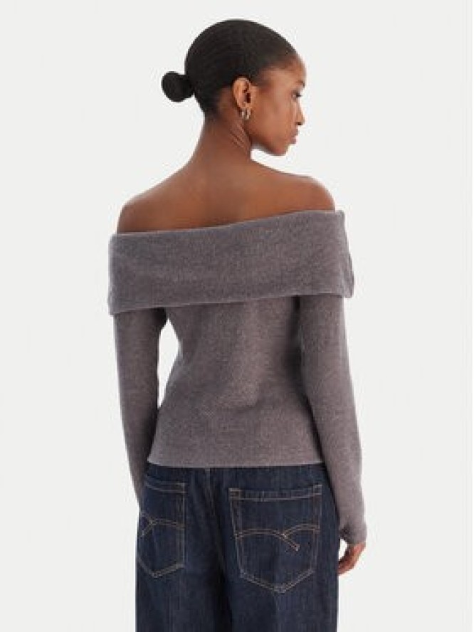 Vero Moda Sweter Kaia 10333298 Szary Regular Fit