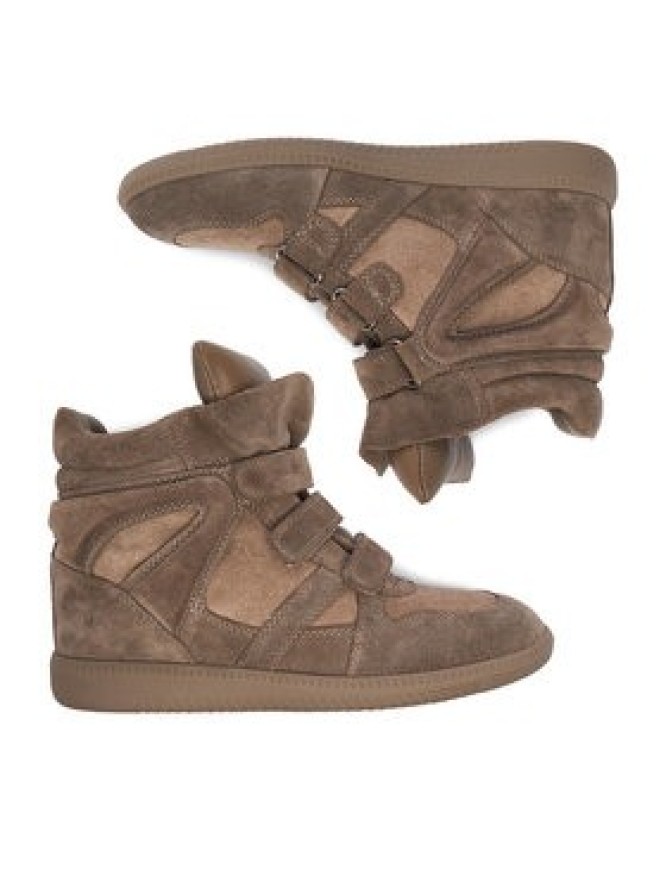 Badura Sneakersy EO-IVI-LT1885-2N Brązowy