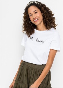 T-shirt z czystej bawełny