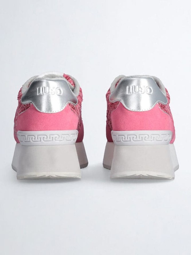 Liu Jo Sneakersy w kolorze srebrno-różowym rozmiar: 38