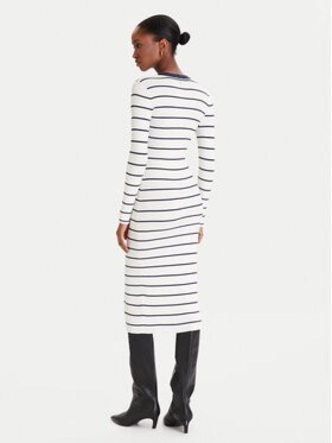 Guess Sukienka dzianinowa W5YK98 Z2YK2 Biały Slim Fit