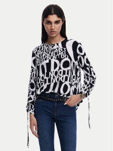 Desigual Bluzka 25SWBW04 Czarny Regular Fit