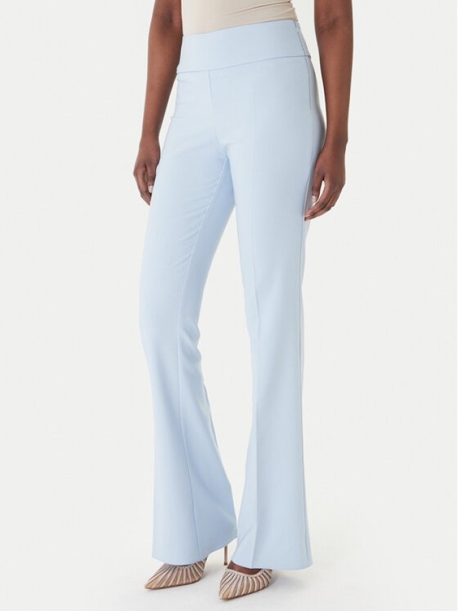 Rinascimento Spodnie materiałowe CFC0127876003 Błękitny Slim Fit