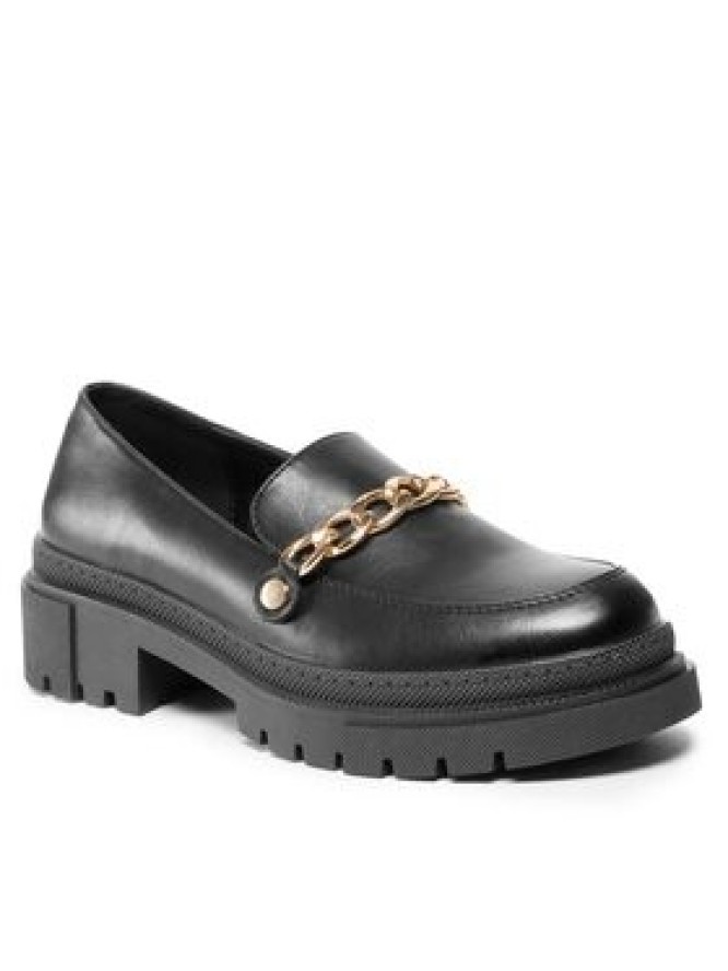 DeeZee Loafersy HL995-1 Czarny