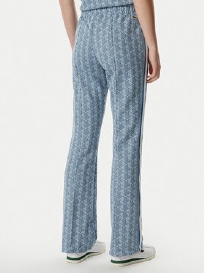 Lacoste Spodnie dresowe XF9313 Niebieski jasny Regular Fit