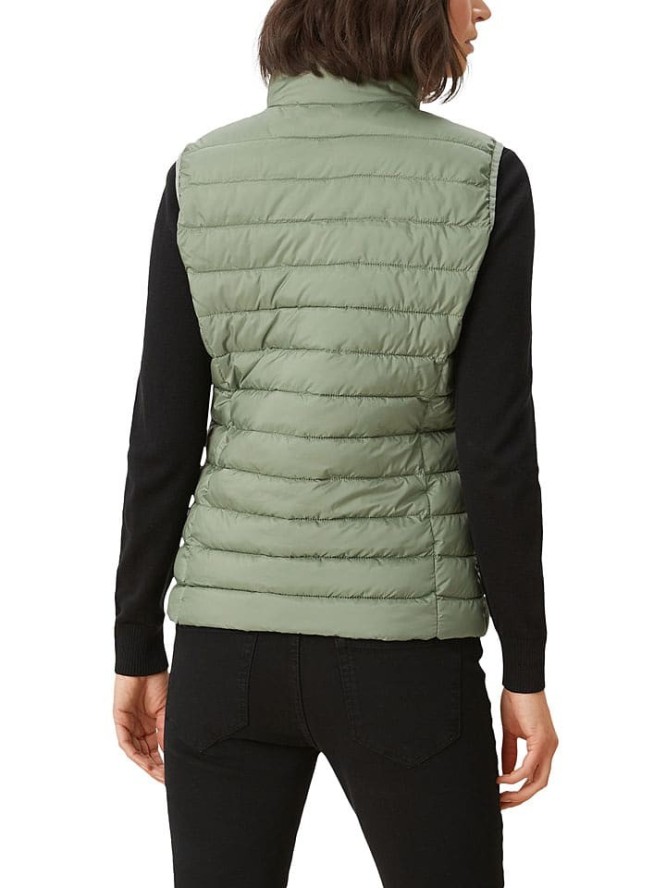 s.Oliver Kamizelka pikowana w kolorze zielonym rozmiar: 36