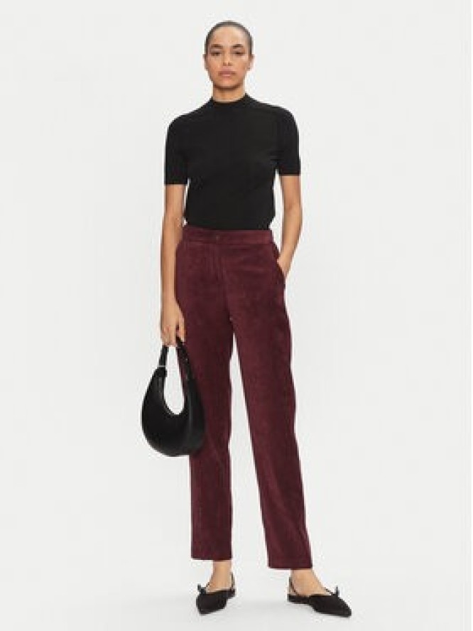 Artigli Spodnie materiałowe ACPA000633 Bordowy Regular Fit