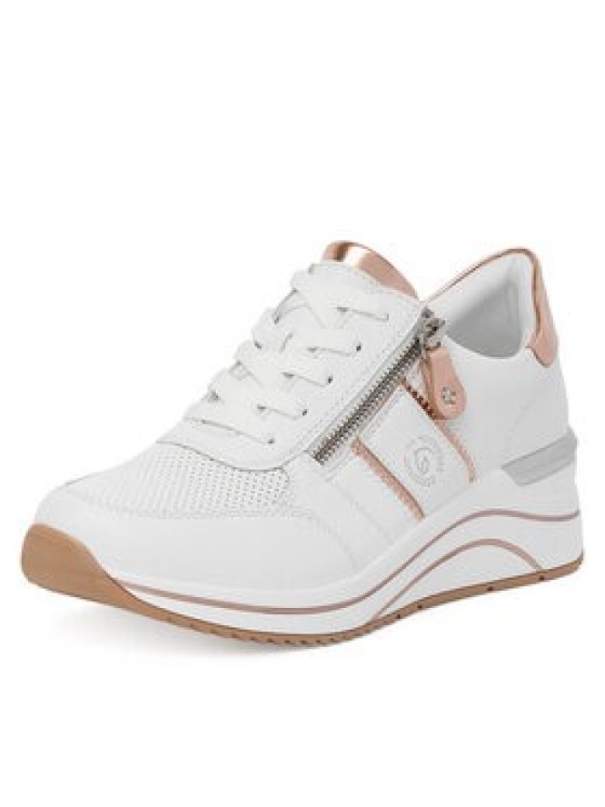 Remonte Sneakersy D0T04-80 Biały