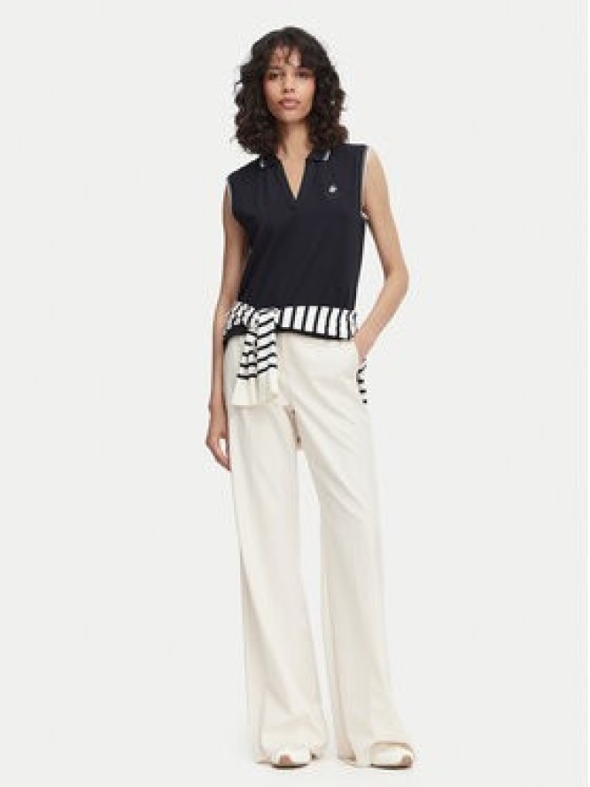 Beverly Hills Polo Club Polo P-SS26W-P0022 Granatowy Regular Fit