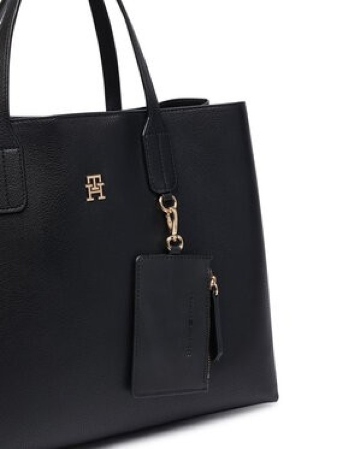 Tommy Hilfiger Torebka Th Icon Satchel AW0AW18723 Czarny