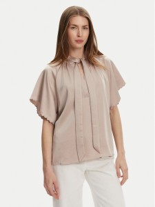 Bruuns Bazaar Bluzka Beckia Wendi BBW4439 Beżowy Regular Fit