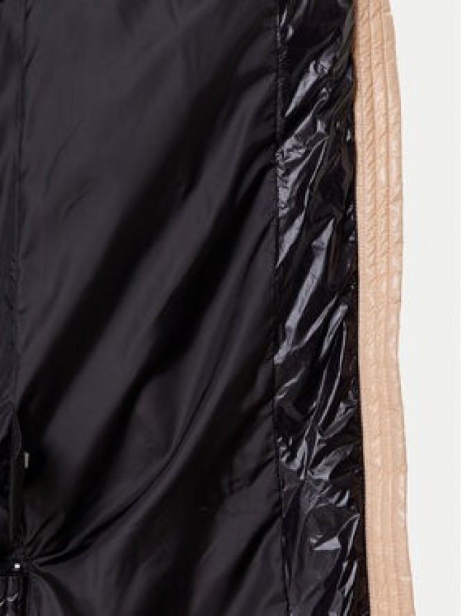 ViCOLO Kurtka puchowa TS0025 Czarny Regular Fit