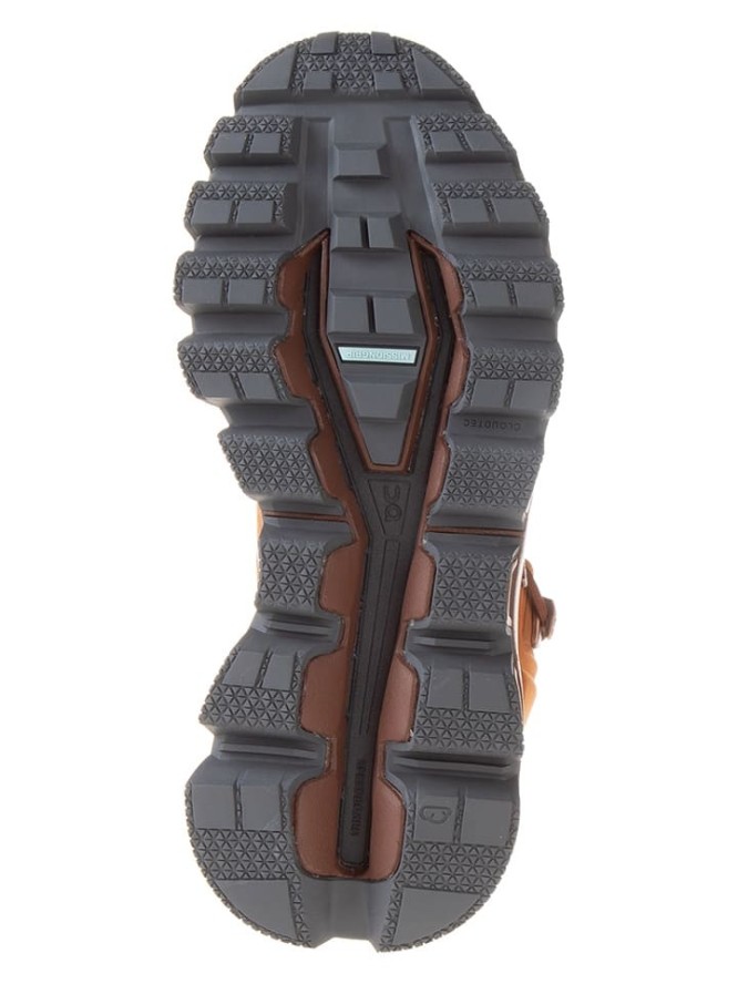 ON RUNNING Botki turystyczne "Cloudrock Waterproof 1" w kolorze pomarańczowym rozmiar: 36,5