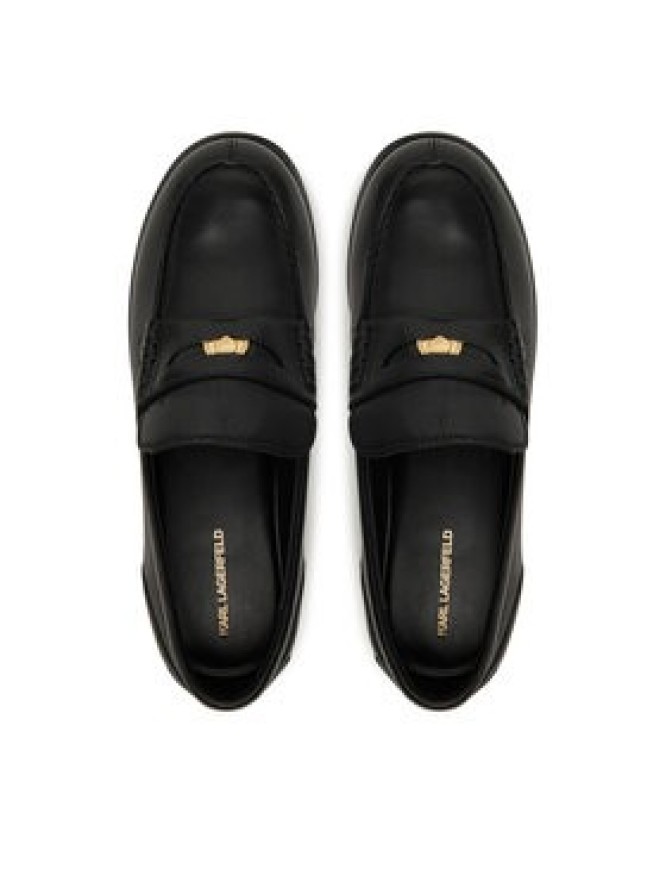 KARL LAGERFELD Mokasyny Mia KL42125 Czarny