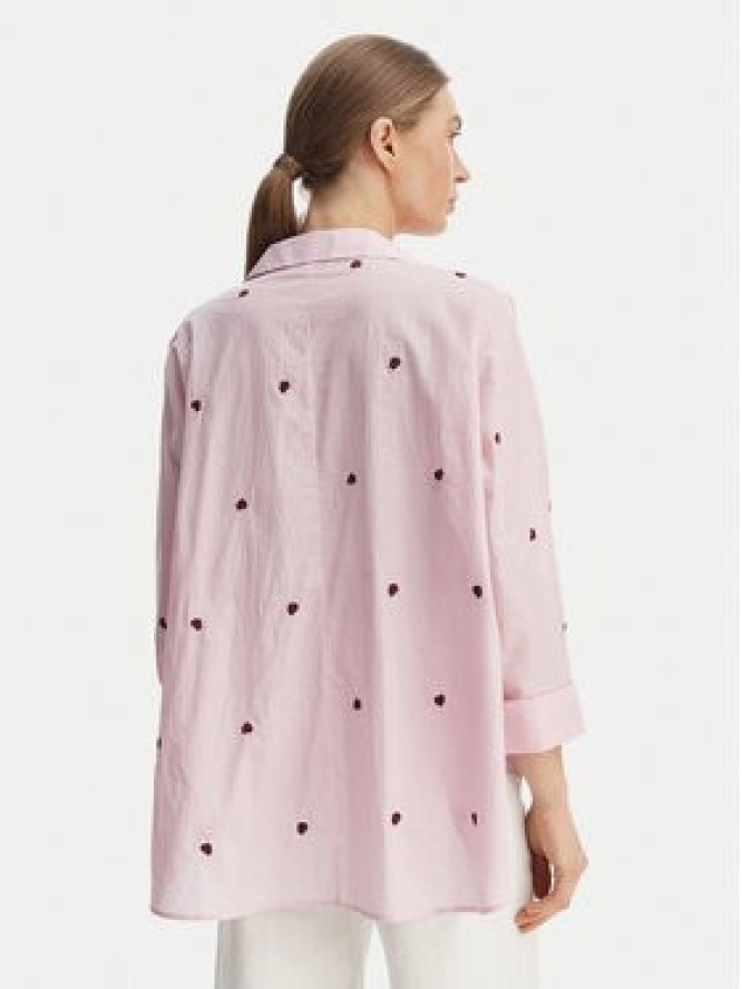 ONLY Koszula 15283743 Różowy Box Fit