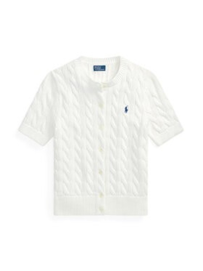 Polo Ralph Lauren Kardigan 211966720001 Biały Slim Fit