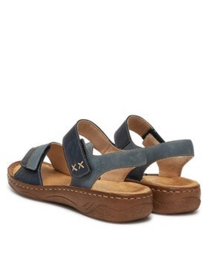 Rieker Sandały V2860-14 Granatowy